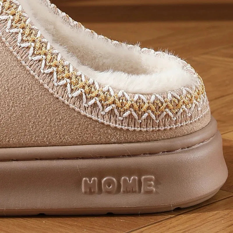 CozyStep™ - Plišane papuče za kuću, udobne i neklizajuće