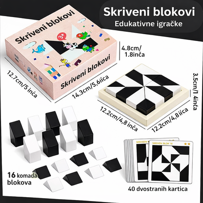 Skriveni Blokovi! Razvija maštu i vještine rješavanja problema