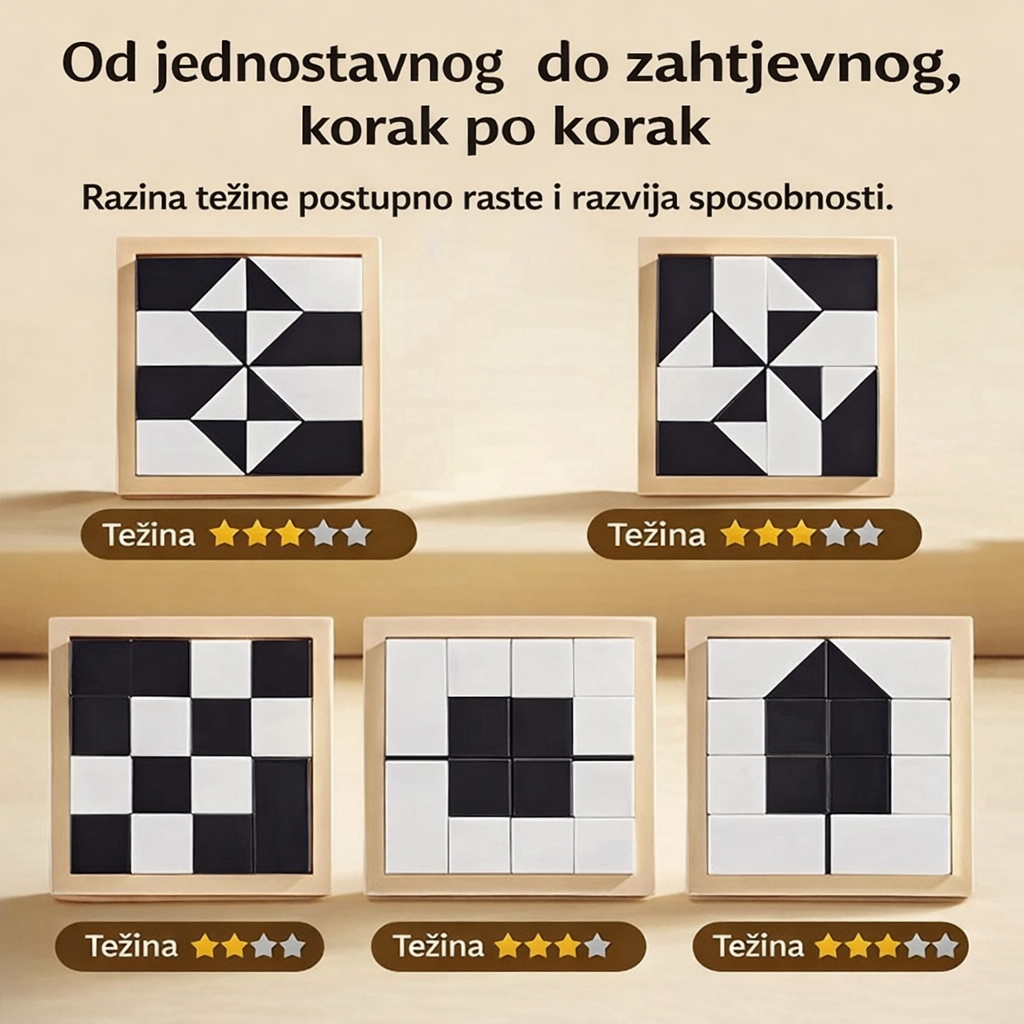 Skriveni Blokovi! Razvija maštu i vještine rješavanja problema