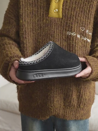 CozyStep™ - Plišane papuče za kuću, udobne i neklizajuće